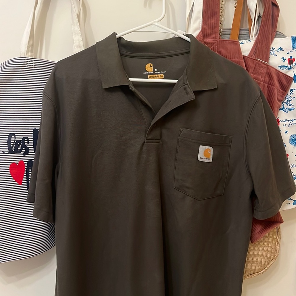 Carhartt LOOSE FIT MIDWEIGHT SHORT-SLEEVE POCKET POLO
